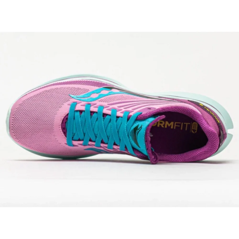New SAUCONY Kinvara 12 Women's Size 8 Running Shoes Future Pink Rose S10619-26 - Picture 3 of 6